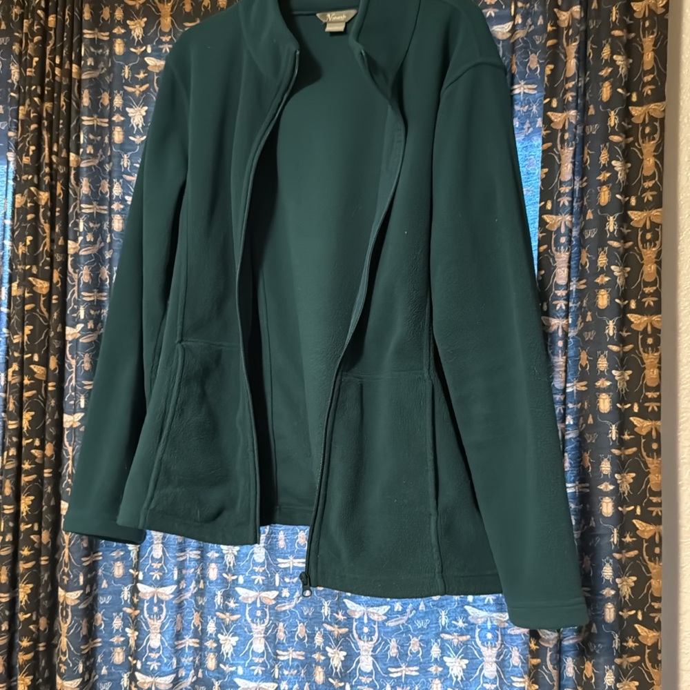 Teal Fleece Jacket